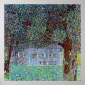 Poster Ferme en Haute-Autriche par Gustav Klimt (Devant)