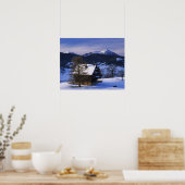 Poster Ferme et Mont Rigi et Pilatus, (Cuisine)