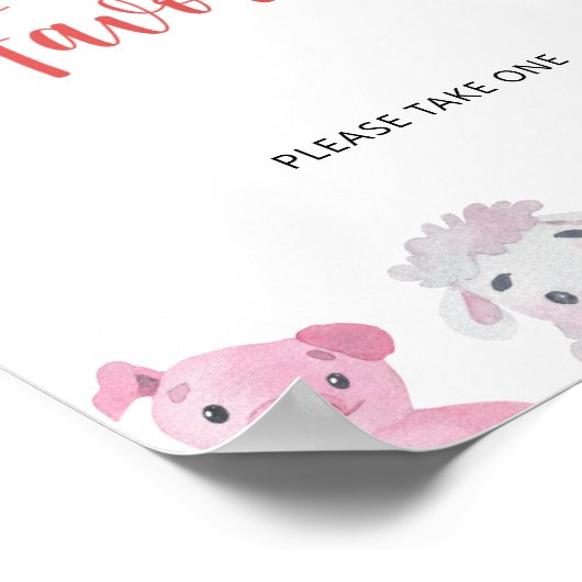 Poster Ferme - Faveurs (Coin)