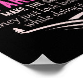 Poster Ferme Fille Animaux Femme Farmer Rancher Fille (Coin)