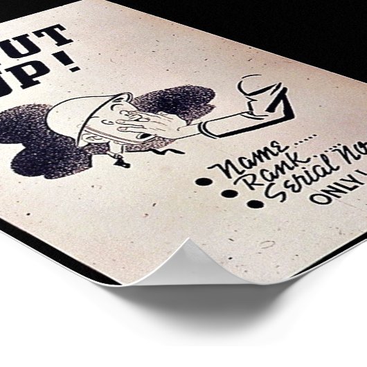 Poster Ferme-La ! (Coin)