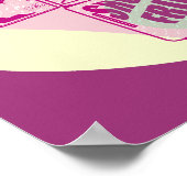 POSTER FERME LA PORTE DU RÉFRIGÉRATEUR (Coin)