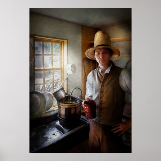 Poster Ferme - L'agriculteur (Devant)