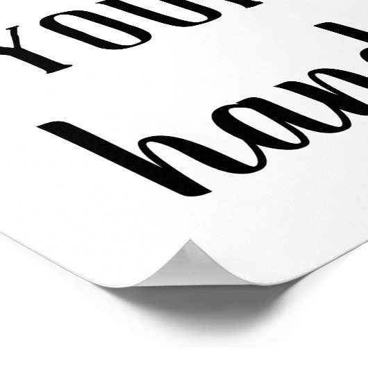 Poster Ferme moderne Lavez-vous les mains Salle de bain A (Coin)