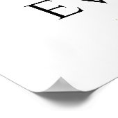 Poster Fermé pour événement privé, Mariage  (Coin)