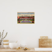 Poster Ferme Stock de Lexington Kentucky Spindletop (Cuisine)