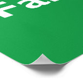 Poster Ferme sur (Coin)