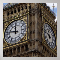 Fermer Big Ben Horloge Tower Londres