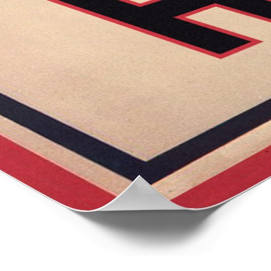 Poster Fermer Hippie (Coin)