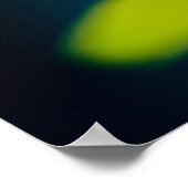 Poster Fermer le Fleur sauvage jaune (Coin)