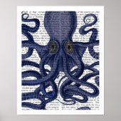 Poster Fermer octopus (Devant)