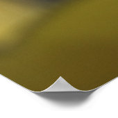 Poster Fermer une jonquille jaune/orange (Coin)