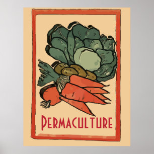 Poster Fermes de maculture, personnalisation