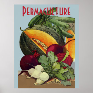 Poster Fermes de maculture, personnalisation