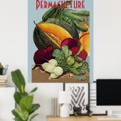 Poster Fermes de maculture, personnalisation (Bureau à domicile)