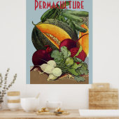 Poster Fermes de maculture, personnalisation (Cuisine)