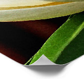 Poster Fermeture de la fleur de Magnolia (Coin)