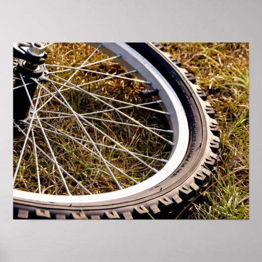 Poster Fermeture de pneus de VTT (Devant)
