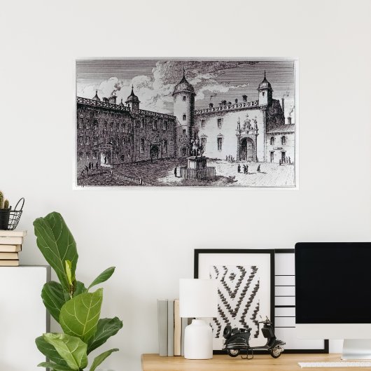 Poster Fermeture du Parlement (Bureau à domicile)