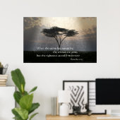 Poster Fermeture du socle juste (Bureau à domicile)