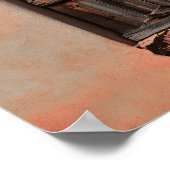 Poster Fermetures en bois dans Adobe House (Coin)