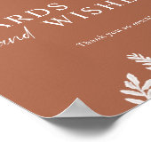 Poster Fern | Symbole moderne Cartes et voeux (Coin)