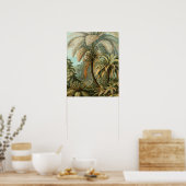 Poster Ferns Palm Tree Antiquité Botanique Ferns Art (Cuisine)