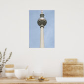 Poster Fernsehturm Berlin (Cuisine)