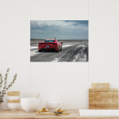 Poster Ferrari 458 Italie Prêt à la course (Cuisine)