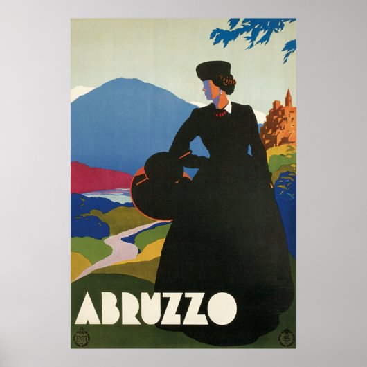 Poster Ferrari Abruzzo Italie (Devant)