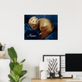Poster Ferret pour animal de compagnie personnalisé (Bureau à domicile)