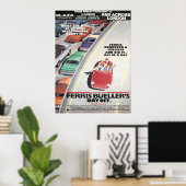 Poster Ferris Buellers Day Off 1986 London Advance Bus St (Bureau à domicile)