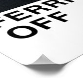 Poster Ferris Buellers Jour off (Coin)