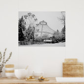 Poster FERRIS WHEEL et R F P PAVILION - SPOKANE (Cuisine)