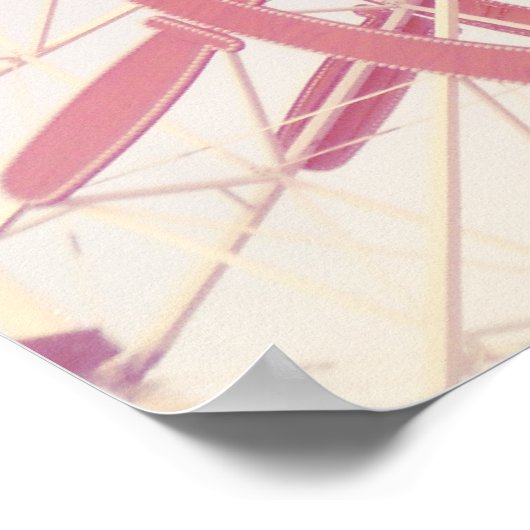 Poster Ferris Wheel & Palms (Coin)