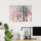 Poster Ferris Wheel & Palms (Bureau à domicile)