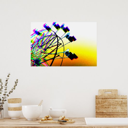 Poster FerrisWheel (Cuisine)