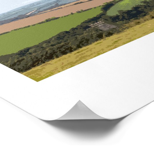 Poster ferroviaire Devon (Coin)