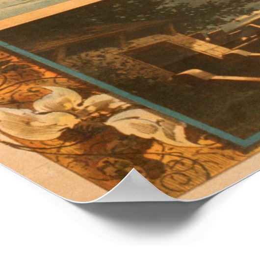 Poster Ferry de Fogg par Chas. E. Callahan Theater (Coin)