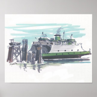 Poster Ferry Keystone