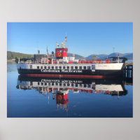 Ferry Loch Riddon, amarré à Rothesay, Écosse