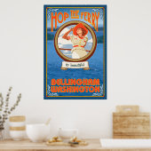 Poster Ferry pour femme - Bellingham, Washington (Cuisine)