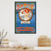 Poster Ferry pour femme - Port Townsend Washington (Cuisine)