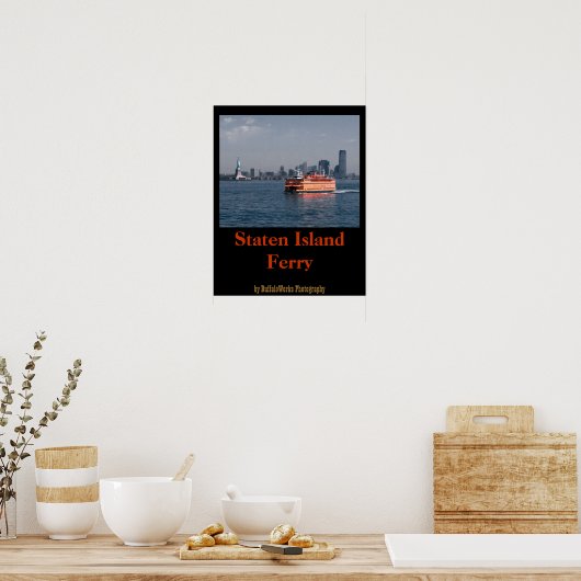 Poster Ferry Staten Island (Cuisine)