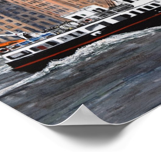 Poster Ferry Traversez le Mersey ! (Coin)