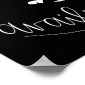 Poster Fervent Prière Avait beaucoup - Mains de prière No (Coin)