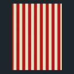Poster Festif Retro Vintage PopCorn raypes<br><div class="desc">Un décor festif de style rétro à rayures rouges et beiges de pop-corn, horizontalement ou verticalement, est un style graphique classique moderne qui fait toujours un grand cadeau personnalisé pour vous-même ou pour quelqu'un de spécial sur votre liste, ils sont sûrs de faire une impression dans toutes les occasions de...</div>