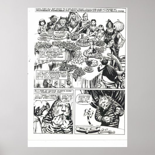 Poster Festin dans le pays d'Oz (Devant)