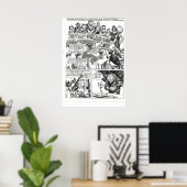 Poster Festin dans le pays d'Oz (Bureau à domicile)