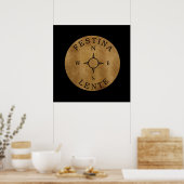 Poster festina lente (Cuisine)